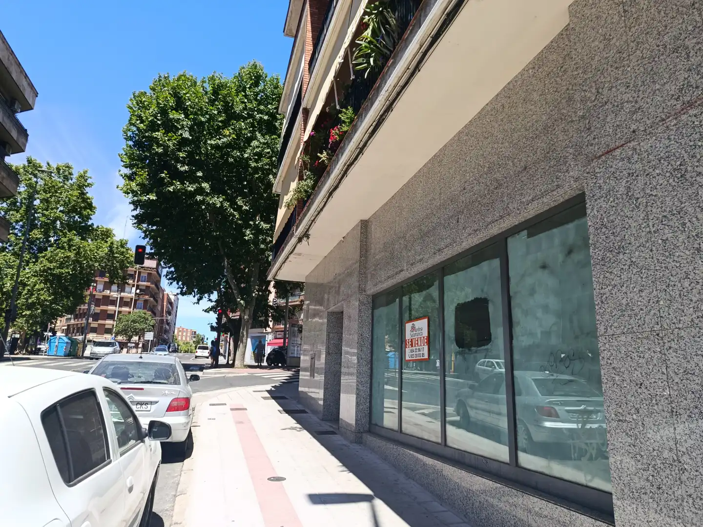 Vista exterior de Local en venda en Salamanca