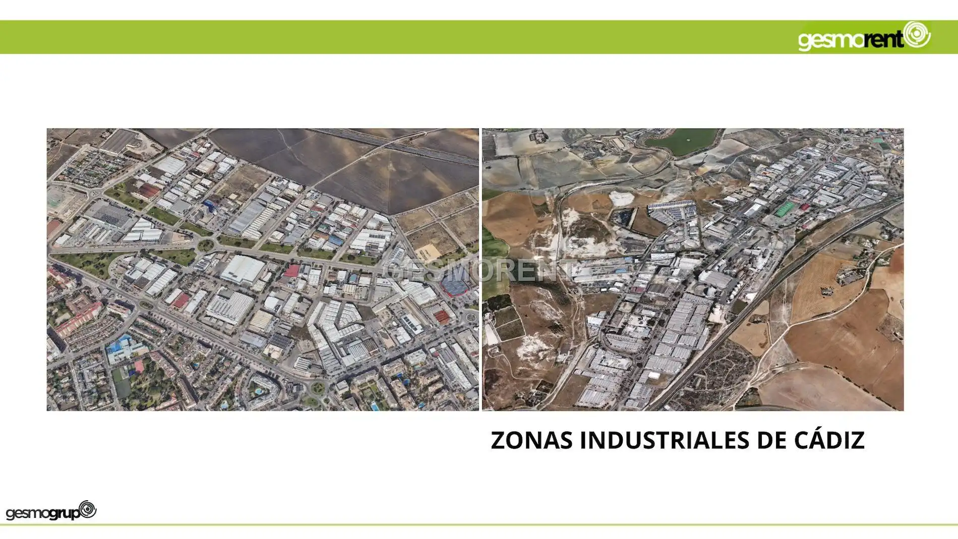 Vista exterior de Nave industrial en venta en Cádiz