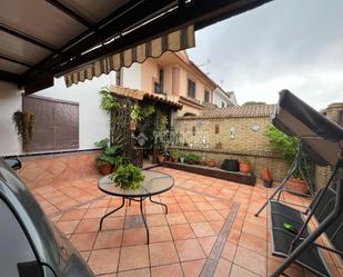 Terrace of Single-family semi-detached for sale in Dos Hermanas  with Air Conditioner