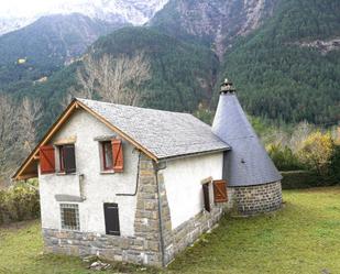 Vista exterior de Casa o xalet en venda en Bielsa