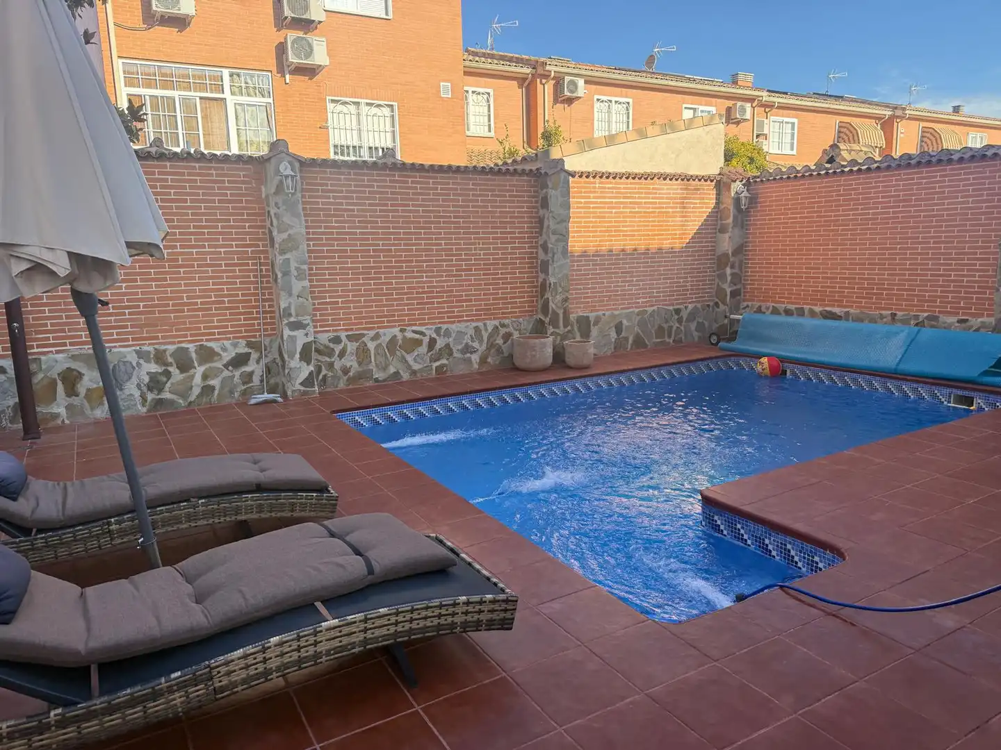 Piscina de Casa o chalet en venta en Casarrubuelos con Aire acondicionado, Calefacción y Piscina