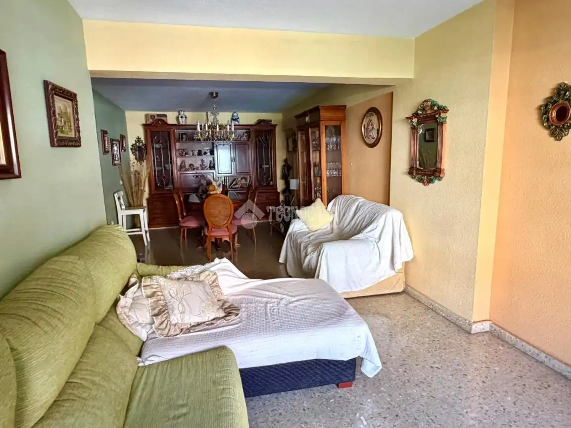 Sala de estar de Piso en venta en Valencia con Aire acondicionado y Balcón
