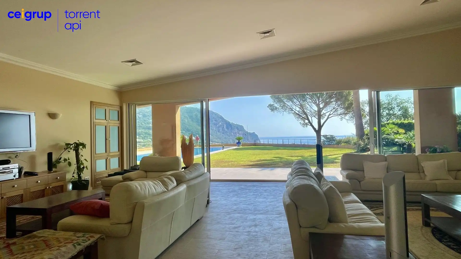 Sala d'estar de Casa o xalet en venda en Begur amb Aire condicionat, Calefacció i Terrassa