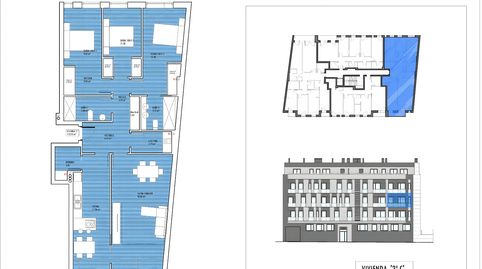 Foto 2 von Wohnung zum Verkauf in San Roque - As Fontiñas, Lugo
