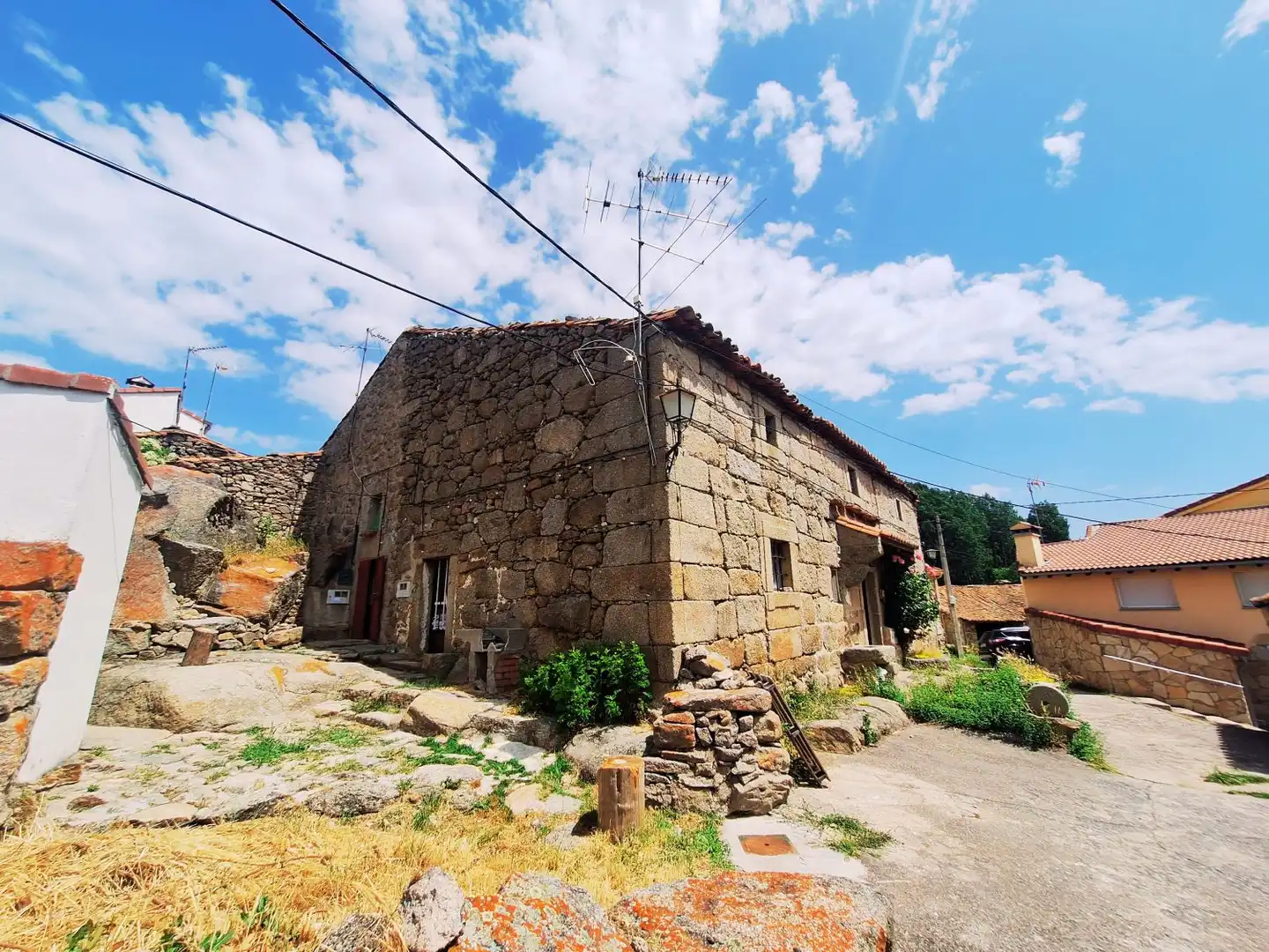Vista exterior de Casa o chalet en venta en San Martín del Pimpollar