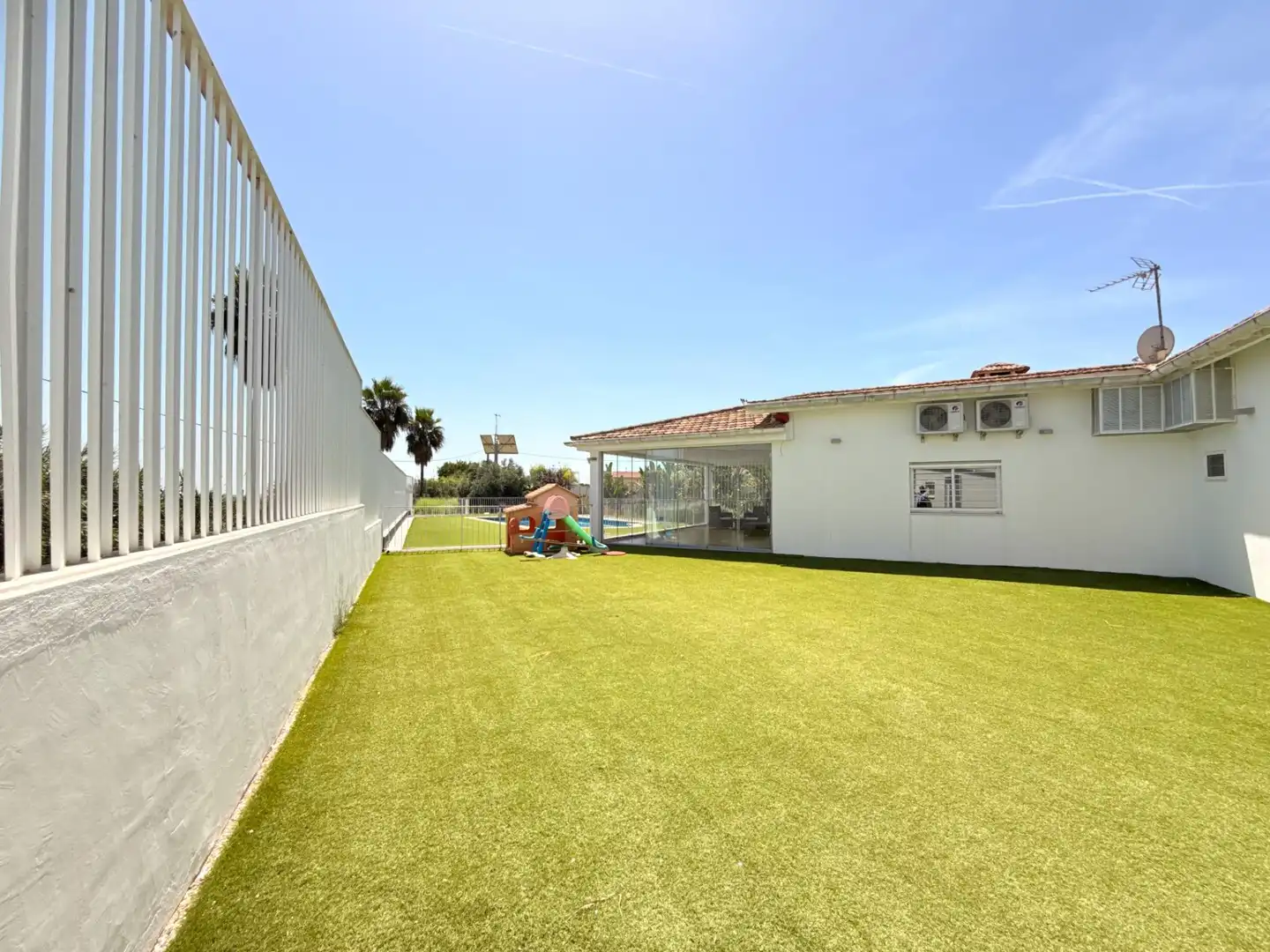 Terrassa de Casa o xalet en venda en Carlet amb Aire condicionat, Calefacció i Jardí privat