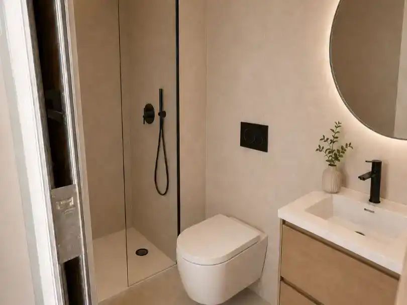 Badezimmer von Wohnung zur Miete in Granada mit Klimaanlage und Möbliert