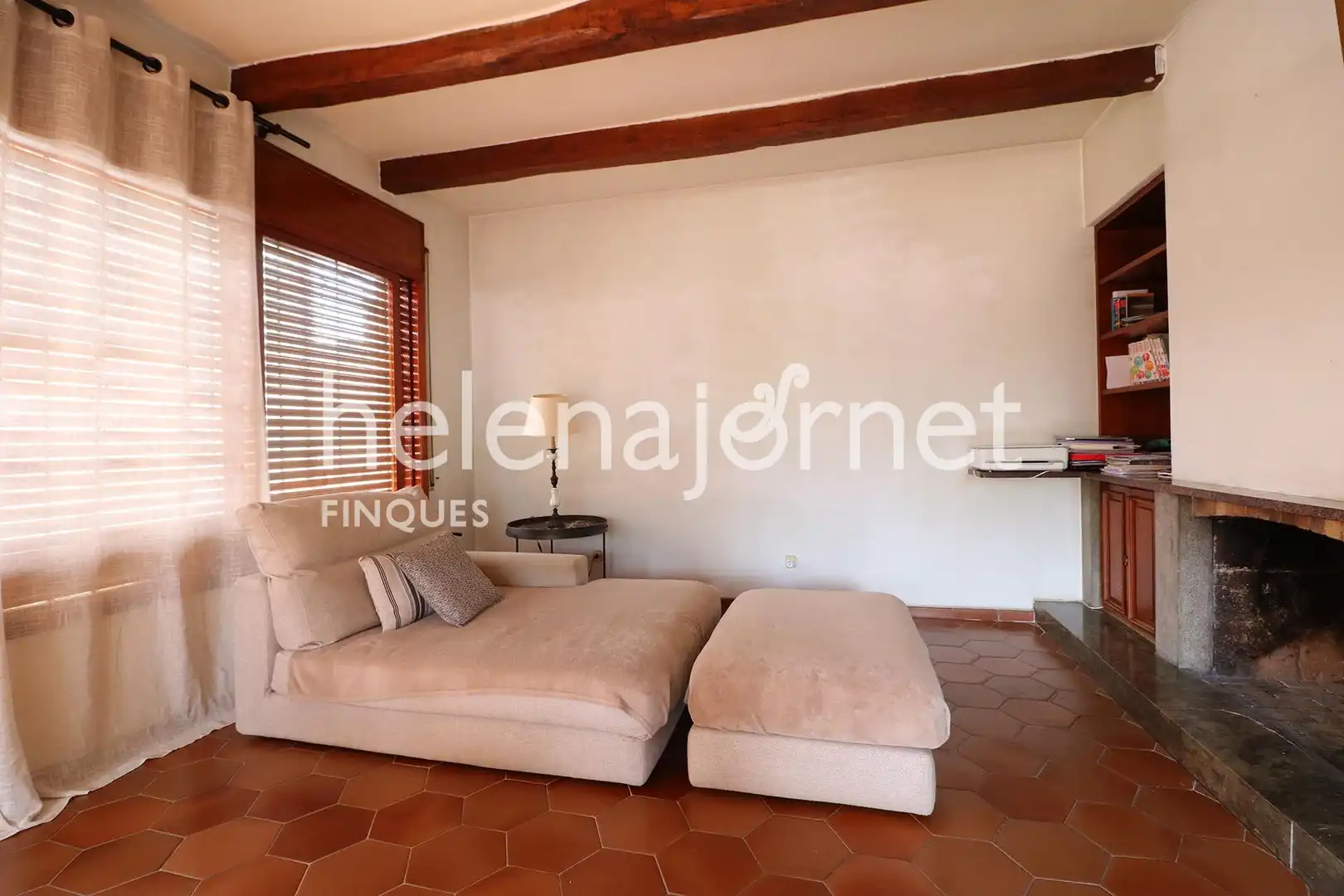 Sala de estar de Casa adosada en venta en Sant Feliu de Guíxols con Amueblado