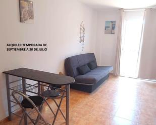 Sala d'estar de Estudi de lloguer en Torredembarra amb Aire condicionat i Terrassa