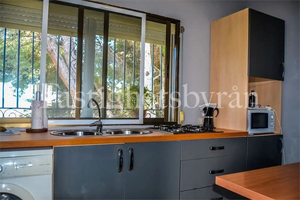 Cocina de Casa o chalet en venta en Vélez-Málaga con Jardín privado, Terraza y Piscina