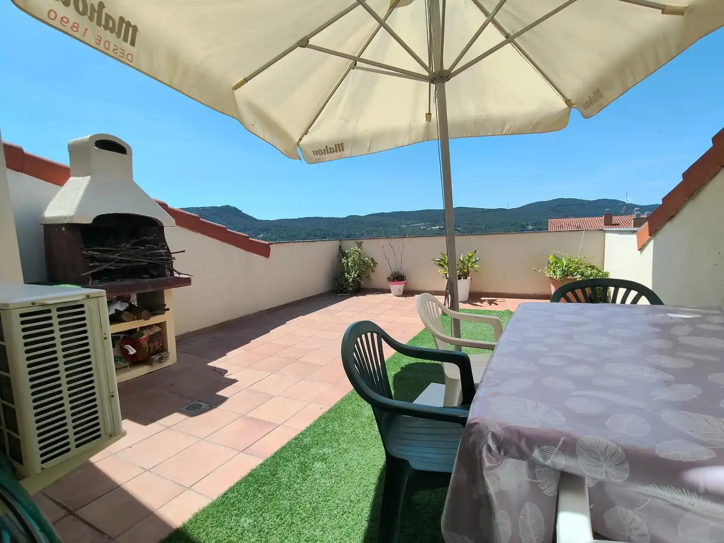 Terraza de Dúplex en venta en Vilanova del Camí con Aire acondicionado, Calefacción y Terraza