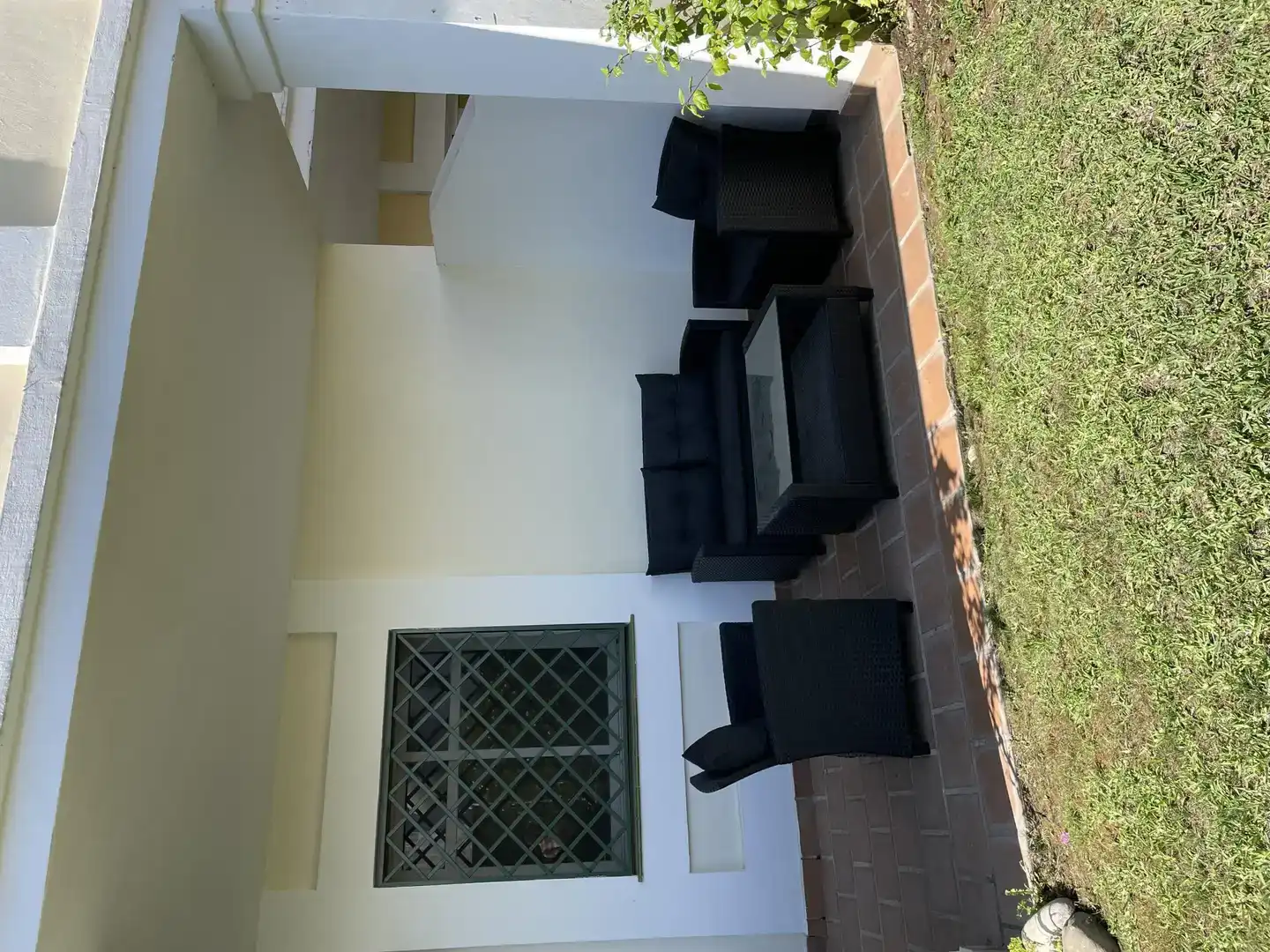 Terrasse von Wohnung zur Miete in Marbella mit Klimaanlage, Privatgarten und Schwimmbad