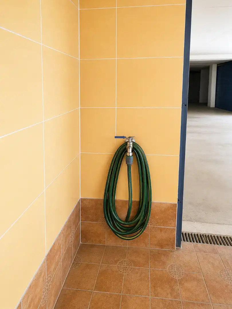 Garten von Erdgeschoss zum Verkauf in La Manga del Mar Menor mit Klimaanlage, Heizung und Privatgarten