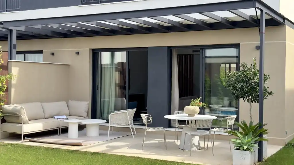 Terrassa de Casa o xalet de lloguer en Llucmajor amb Aire condicionat, Jardí privat i Terrassa