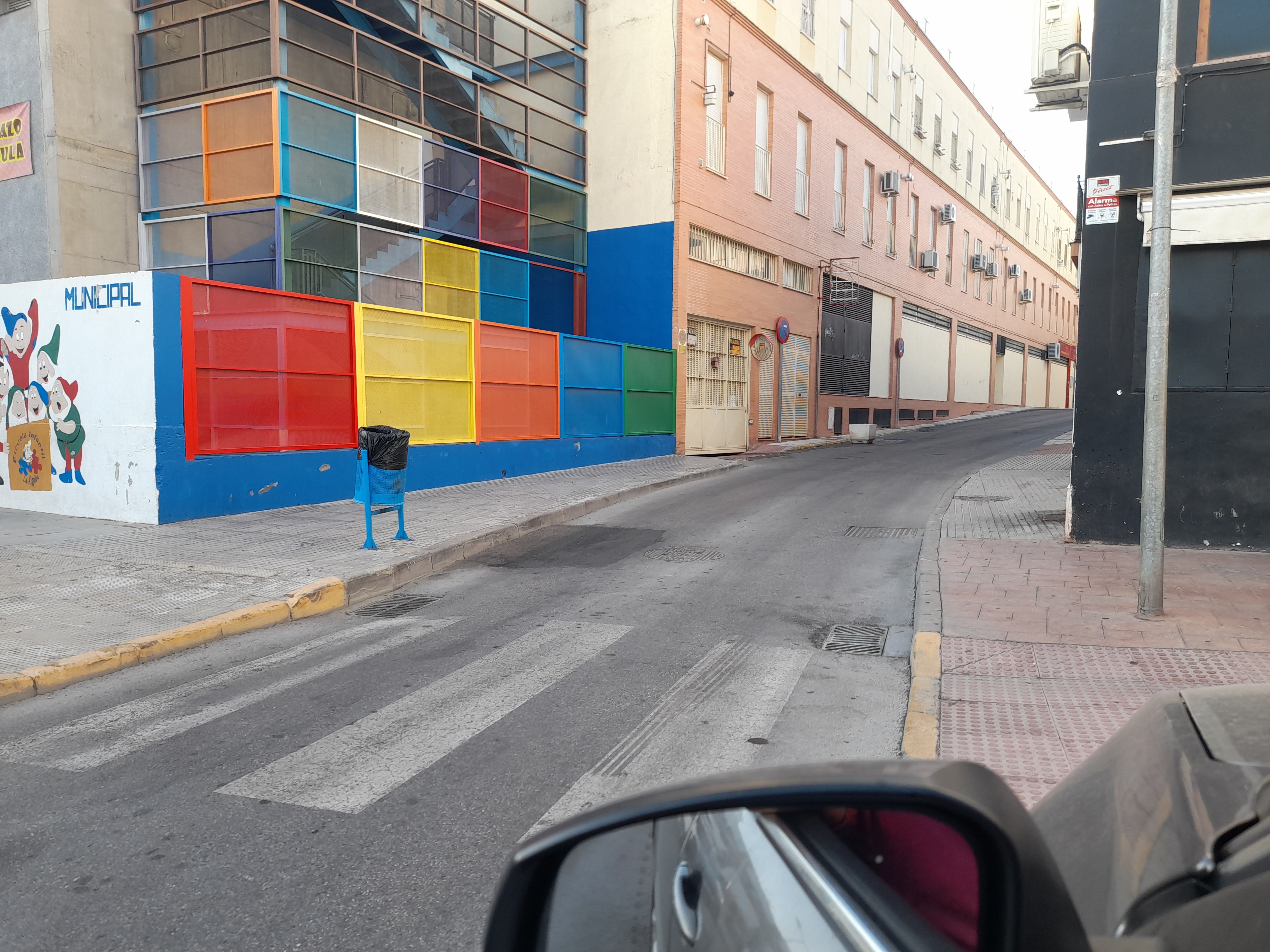 Vista exterior de Garatge en venda en La Algaba