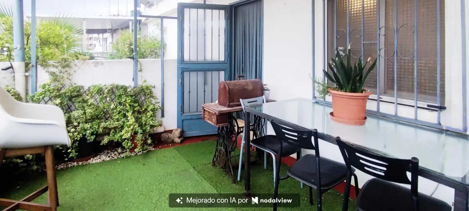 Terraza de Casa adosada en venta en El Genovés, Valencia