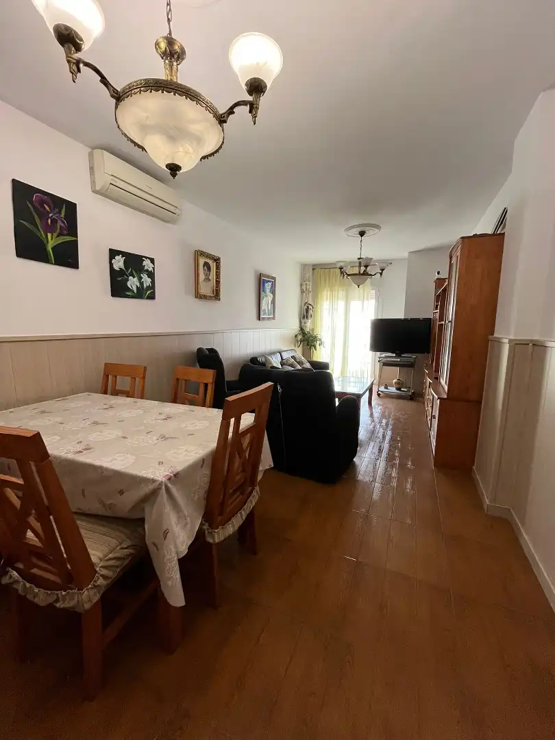 Living room of Flat for sale in Roquetas de Mar  with Terrace