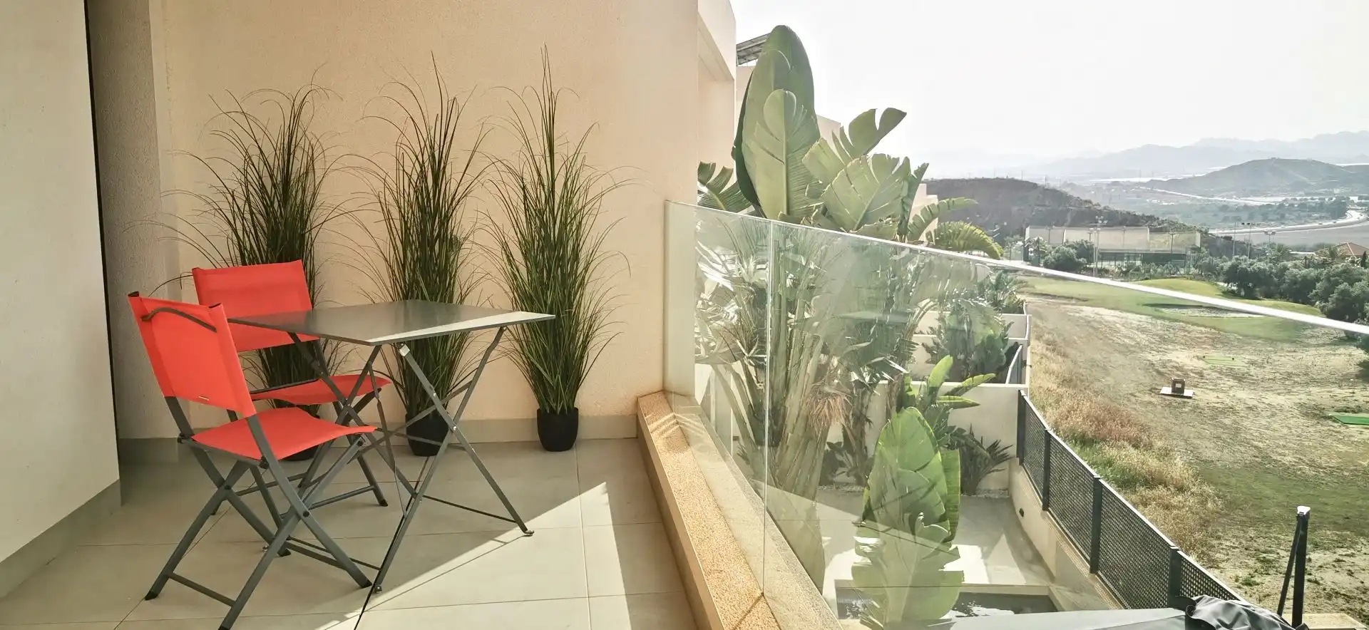 Terrassa de Casa o xalet de lloguer en Águilas amb Aire condicionat, Jardí privat i Terrassa