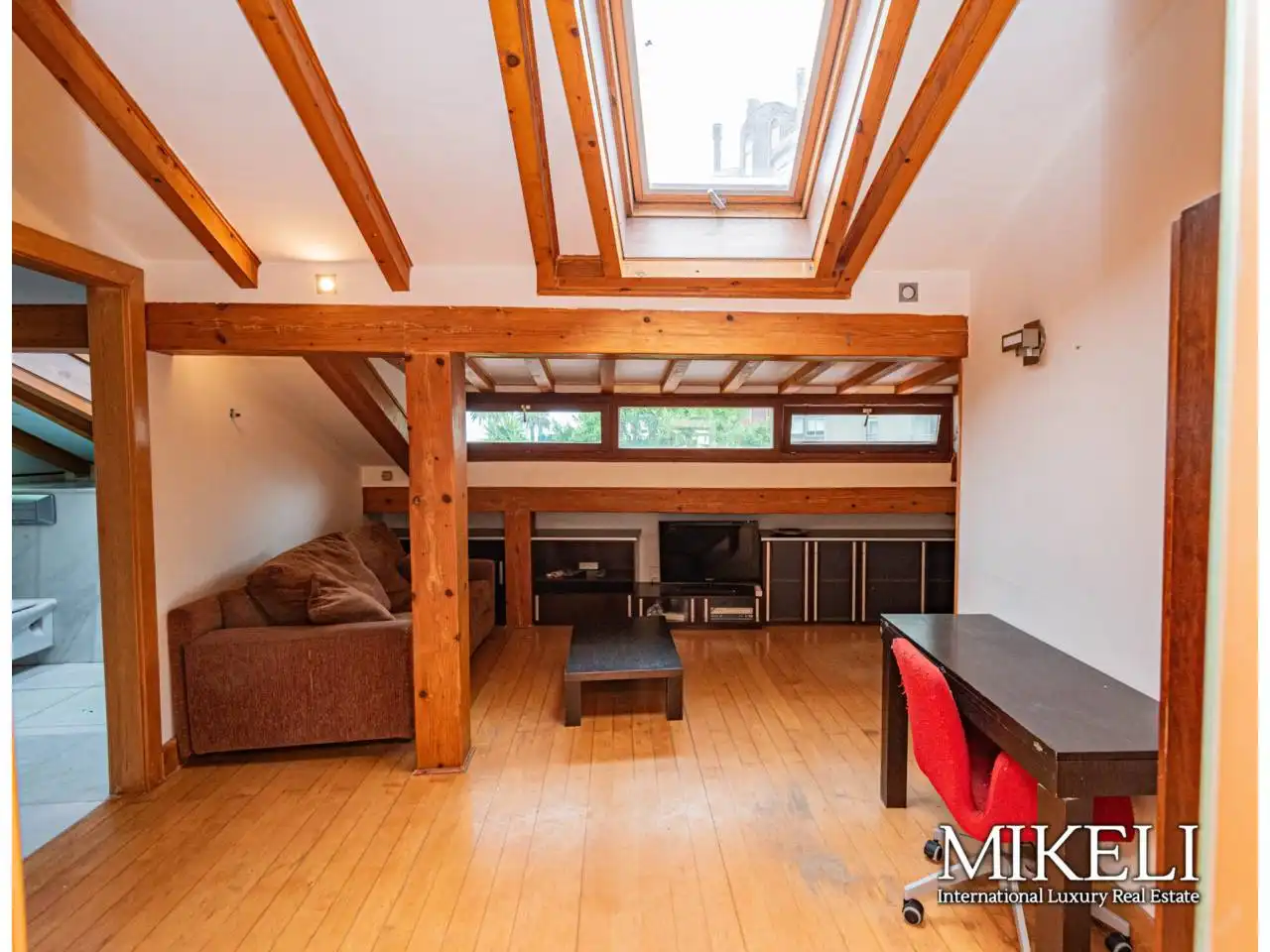 Sala d'estar de Àtic en venda en Santander amb Aire condicionat i Parquet