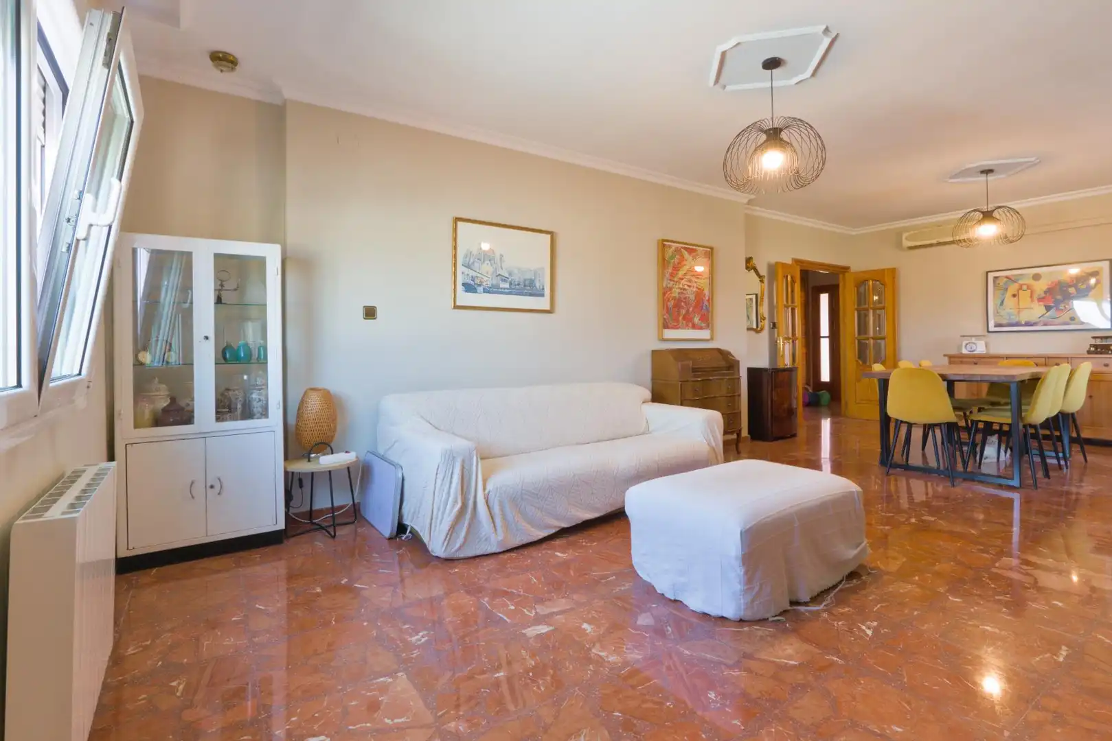 Sala de estar de Casa o chalet en venta en Cájar con Aire acondicionado, Calefacción y Jardín privado