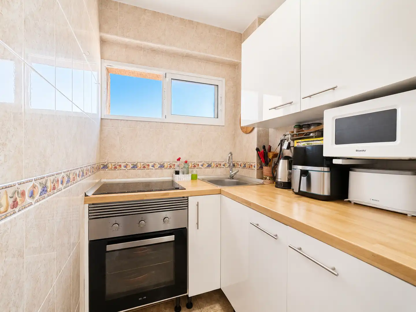 Cocina de Piso en venta en Benalmádena con Aire acondicionado, Terraza y Amueblado