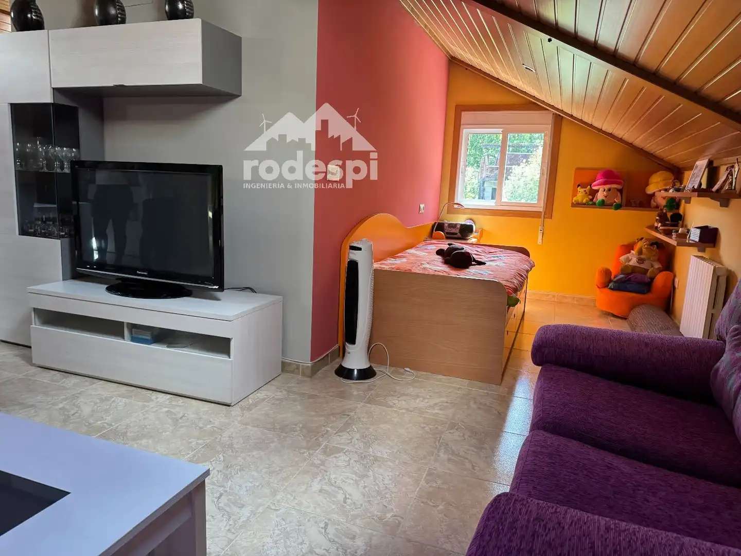 Living room of Houses for sale in Melón  with Heating, Terrace and Furnished