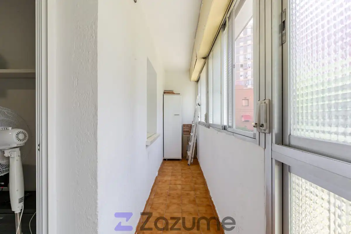 Balcony of Flat for rent in Madrid  with Air Conditioner, Heating and Terrace