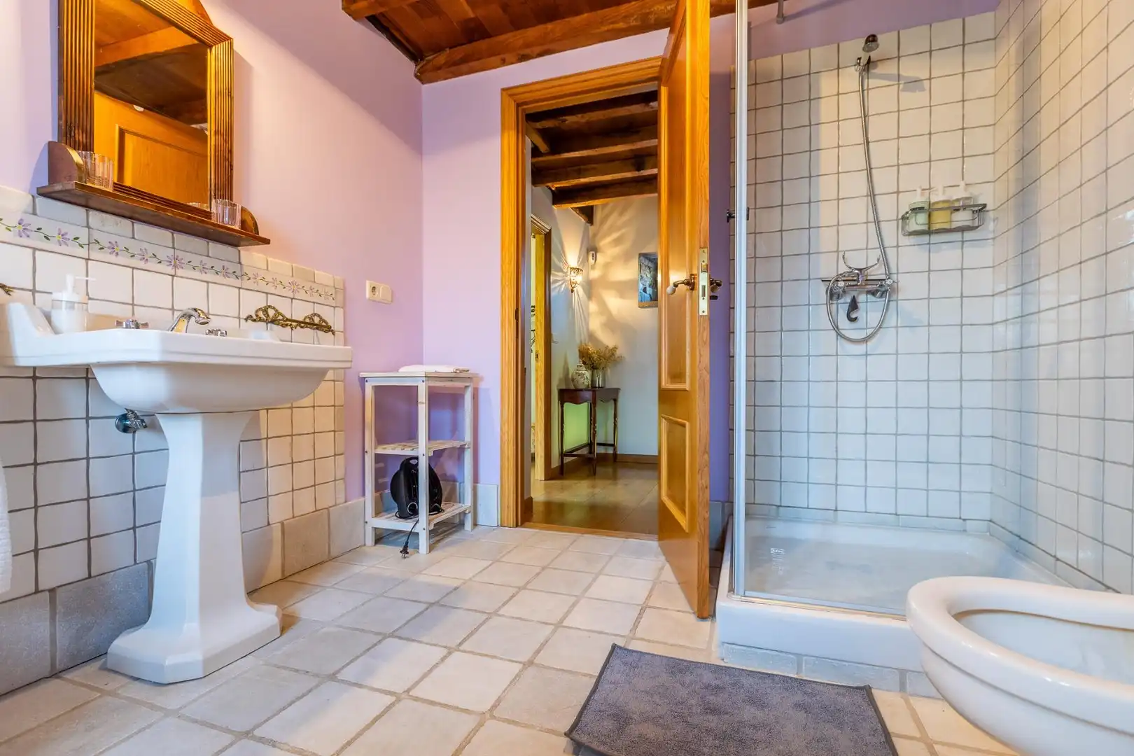 Baño de Casa o chalet en venta en Cesuras con Jardín privado, Terraza y Trastero
