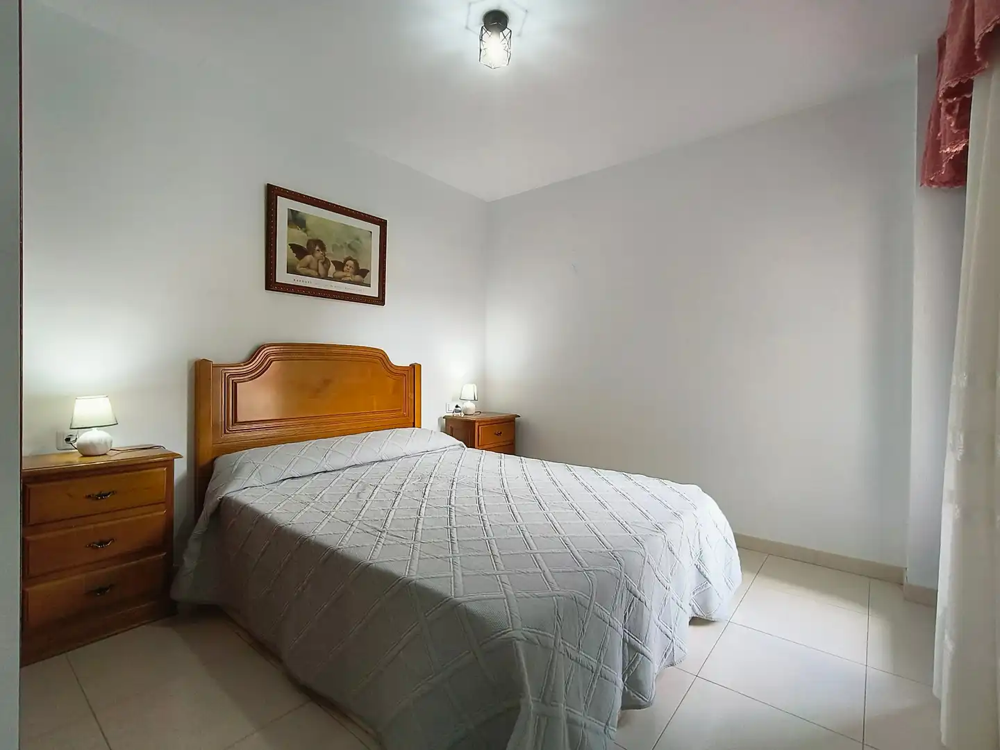 Bedroom of Flat for rent in Poio  with Heating, Furnished and Balcony