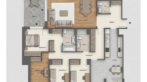 Foto 3 de Piso en venta en Montecarmelo, Madrid Capital