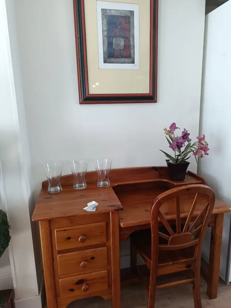 Dining room of Flat for sale in Oviedo   with Heating, Parquet flooring and Storage room