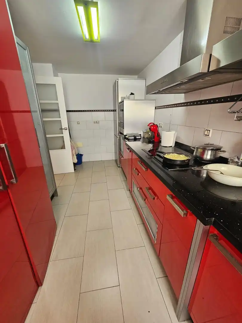 Kitchen of Flat for sale in Molina de Segura  with Air Conditioner, Terrace and Furnished