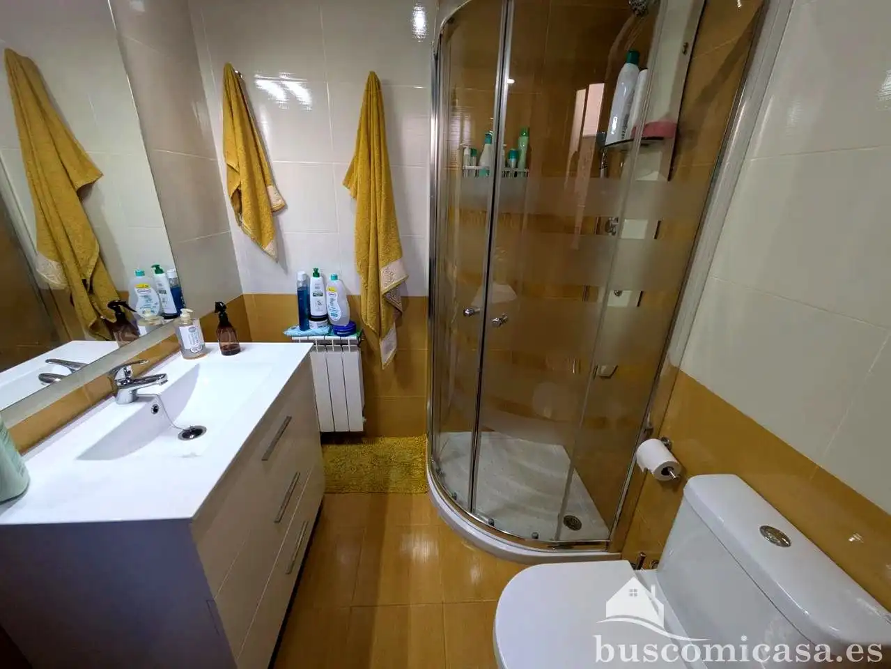 Bathroom of Flat for rent in Linares  with Air Conditioner, Terrace and Furnished