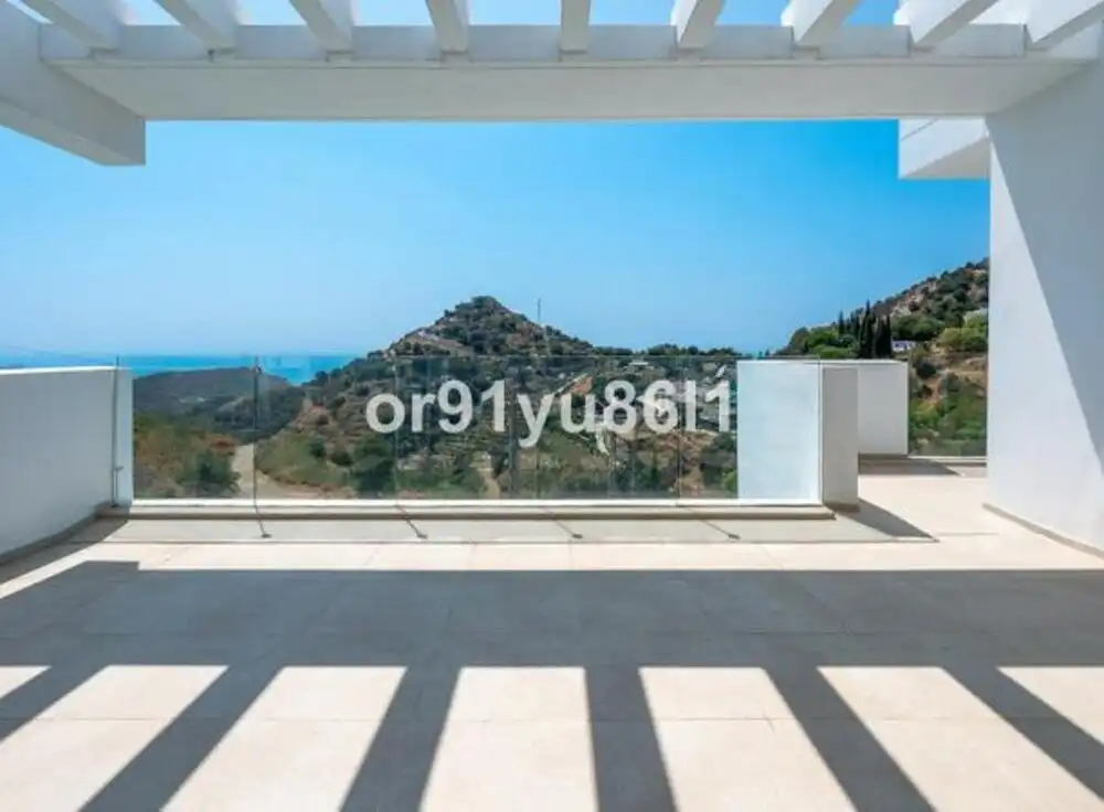 Terraza de Apartamento en venta en Ojén con Aire acondicionado, Terraza y Piscina