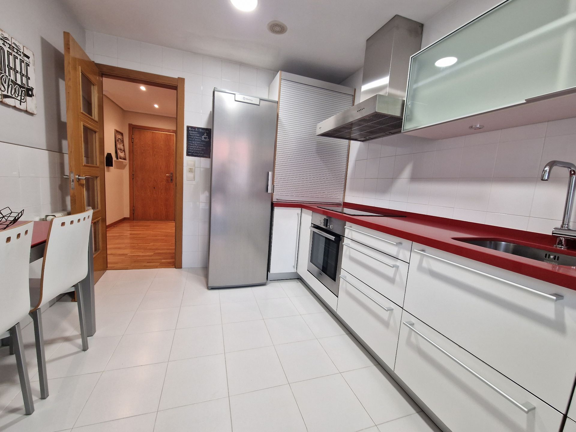 Cocina de Dúplex en venta en Narón con Calefacción, Terraza y Trastero