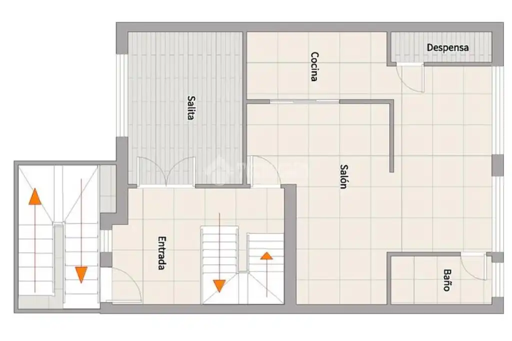 Casa adosada en venta en León Capital  con Parquet, Terraza y Amueblado