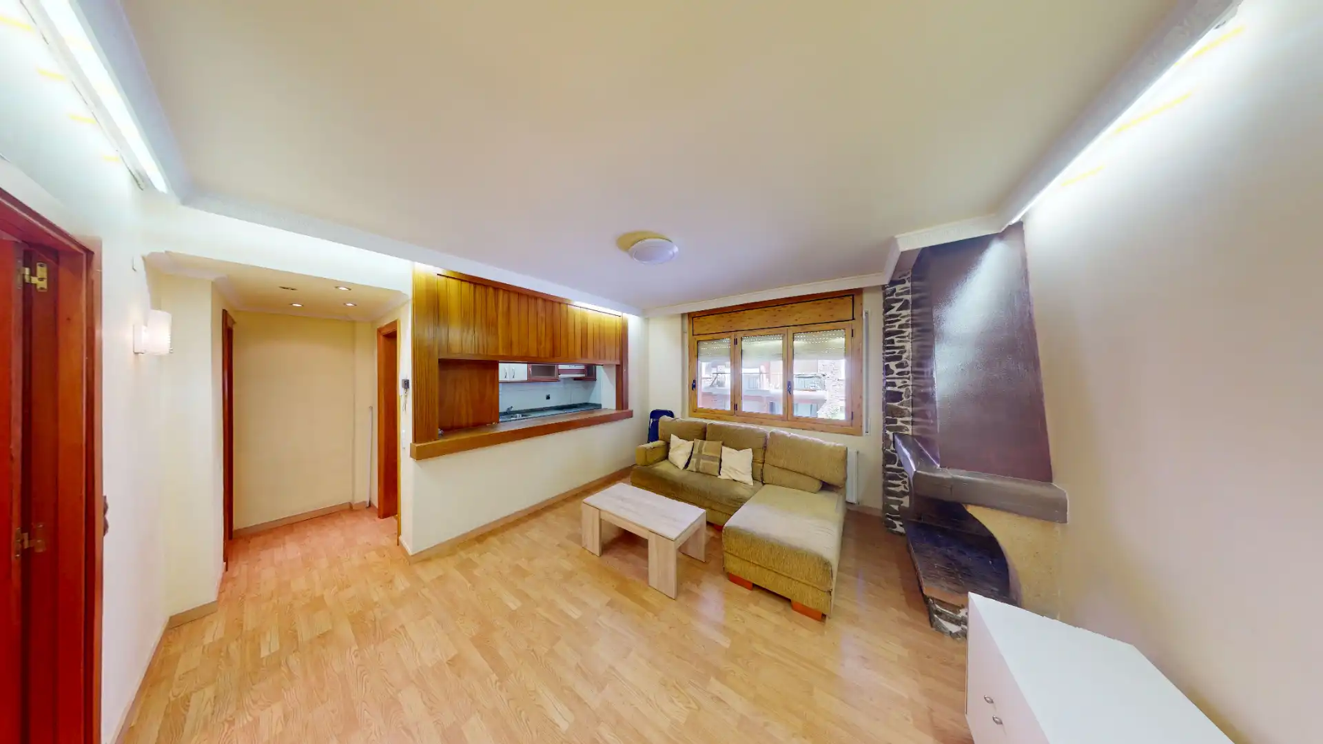Sala de estar de Apartamento en venta en La Massana con Calefacción, Amueblado y Horno
