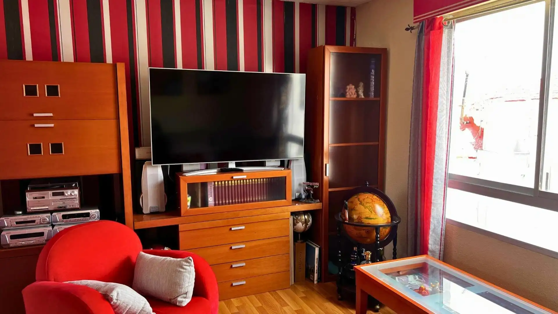 Wohnzimmer von Wohnung zum Verkauf in Monóvar  / Monòver mit Heizung und Balkon
