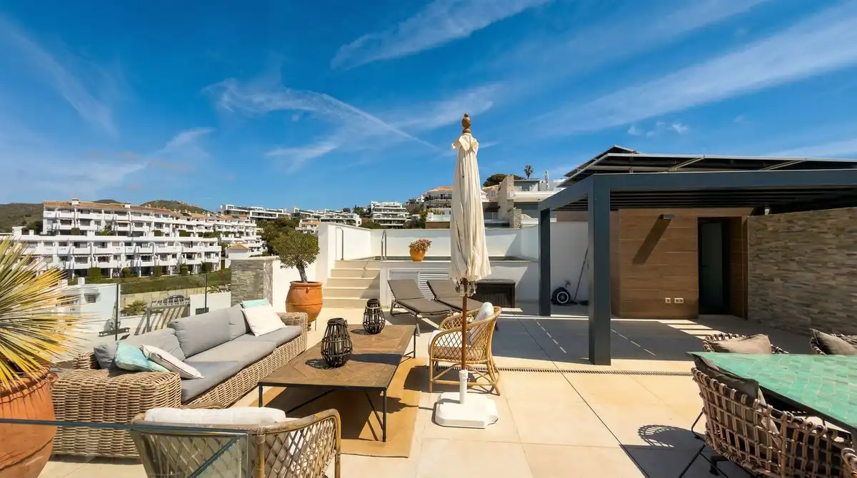 Terraza de Dúplex en venta en Marbella con Aire acondicionado, Terraza y Trastero