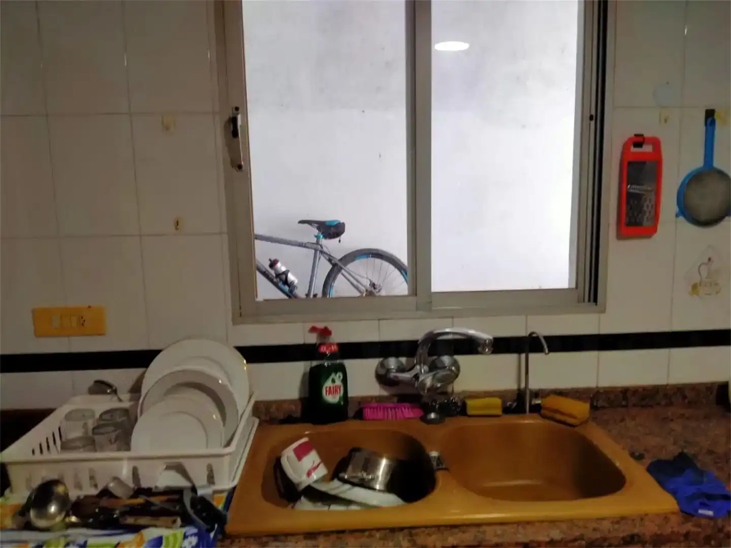 Cuina de Casa adosada en venda en Benimuslem amb Aire condicionat i Balcó