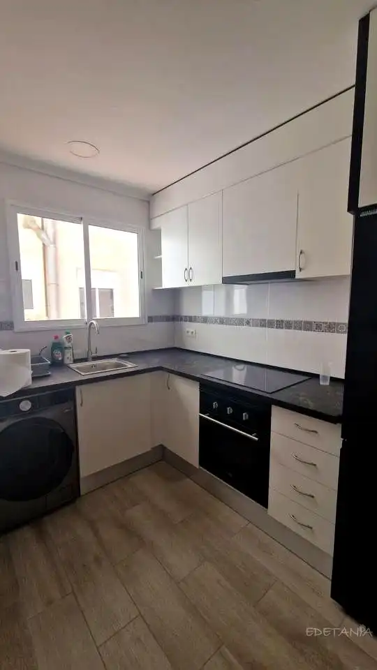 Cocina de Piso de alquiler en Moncada con Terraza, Amueblado y Balcón