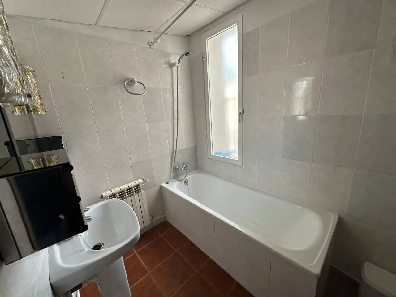 Bathroom of Flat for rent in La Nucia  with Terrace, Furnished and Oven