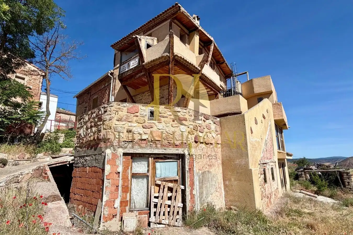 Vista exterior de Casa o chalet en venta en Corduente con Calefacción, Terraza y Trastero