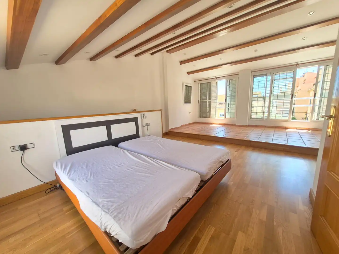 Habitación de Casa adosada de alquiler en Manises con Aire acondicionado, Terraza y Amueblado
