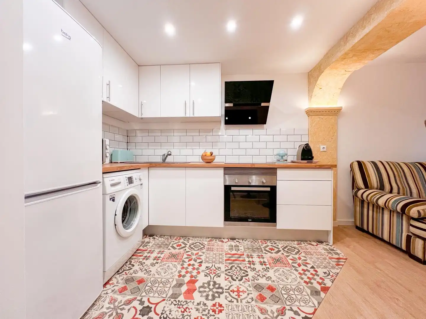 Cocina de Piso en venta en Bilbao  con Calefacción, Amueblado y Horno