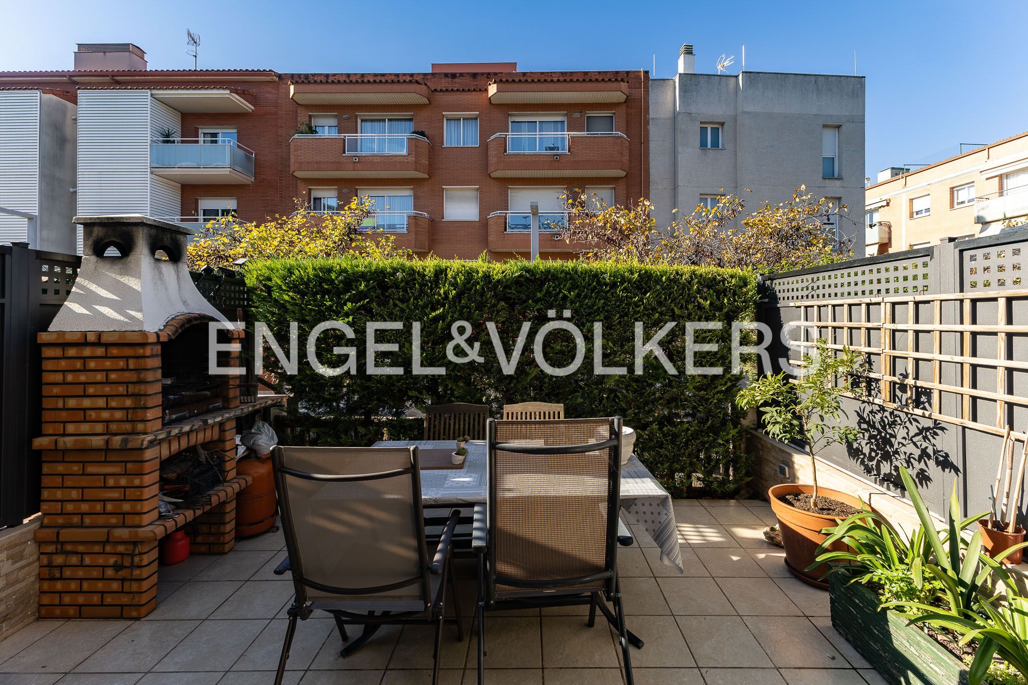 Terrace of Single-family semi-detached for sale in Sant Joan Despí  with Air Conditioner, Heating and Private garden