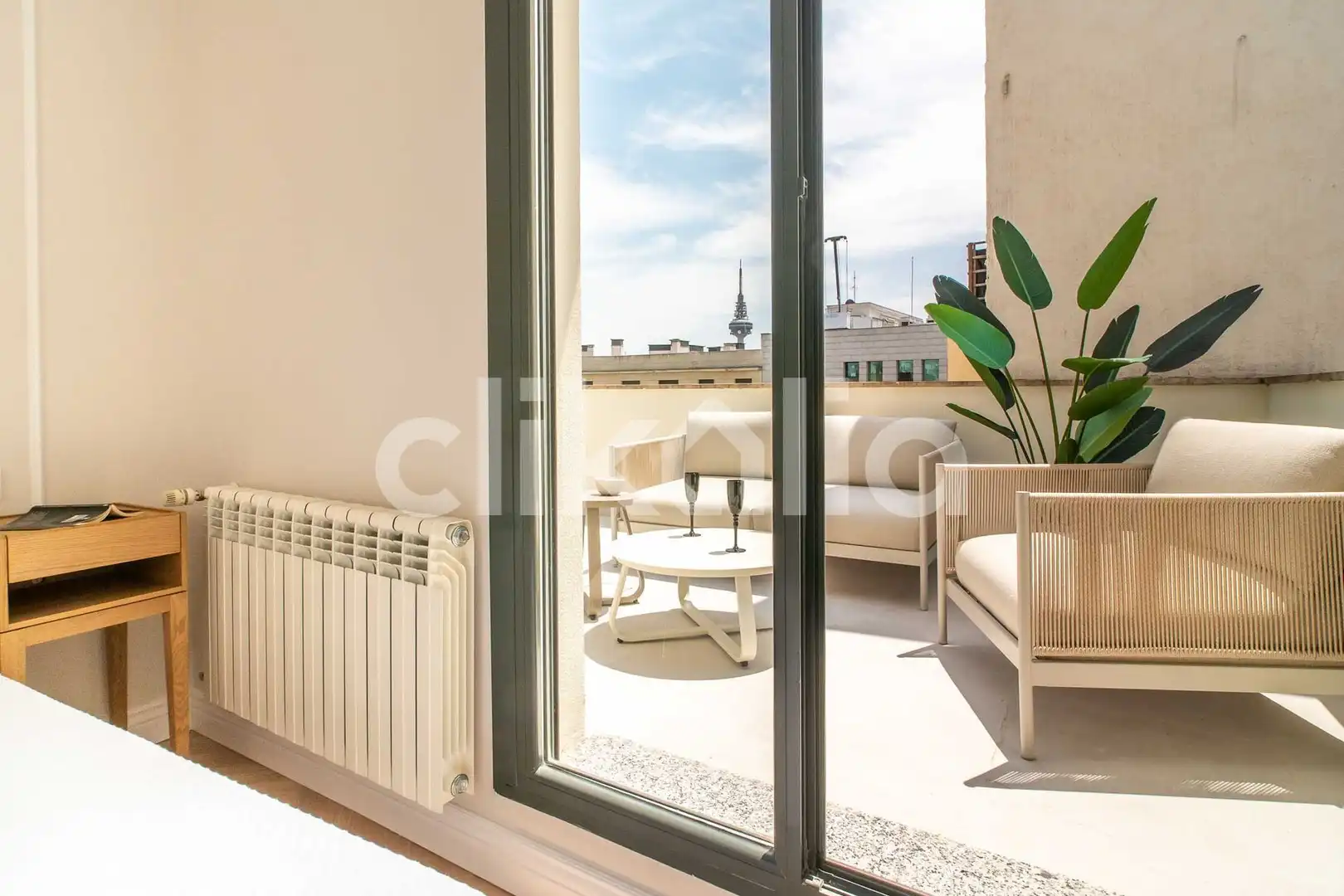 Terrasse von Dachboden zum Verkauf in Madrid mit Klimaanlage, Heizung und Terrasse