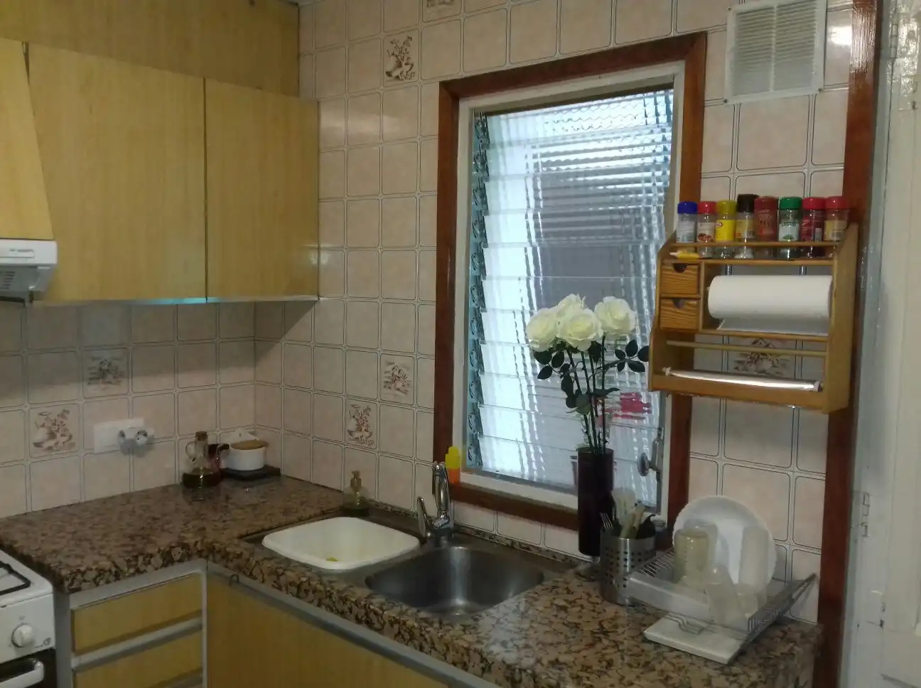 Kitchen of Flat for sale in Súria  with Furnished, Oven and Washing machine