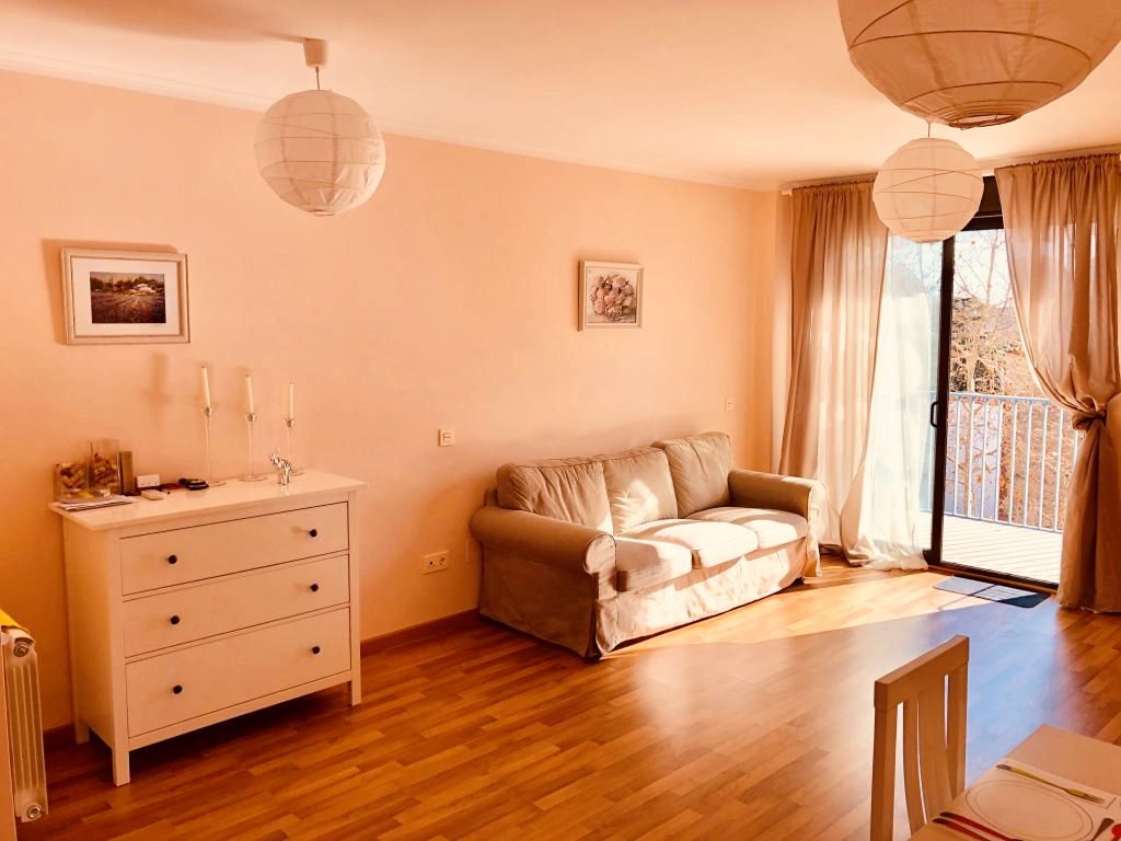 Sala de estar de Piso en venta en Cambrils con Aire acondicionado, Calefacción y Parquet