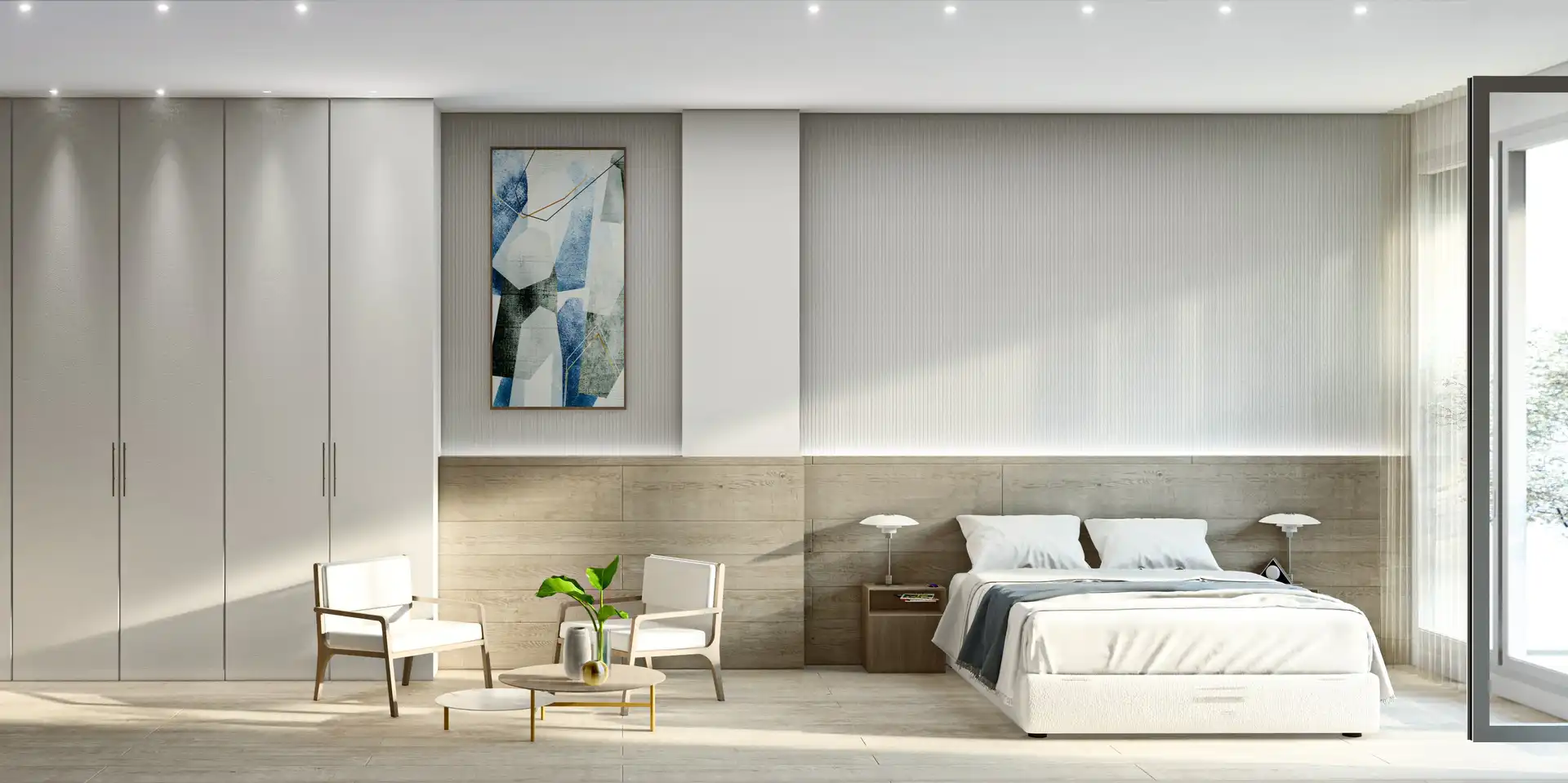 Schlafzimmer von Dachboden zum Verkauf in Palencia mit Terrasse